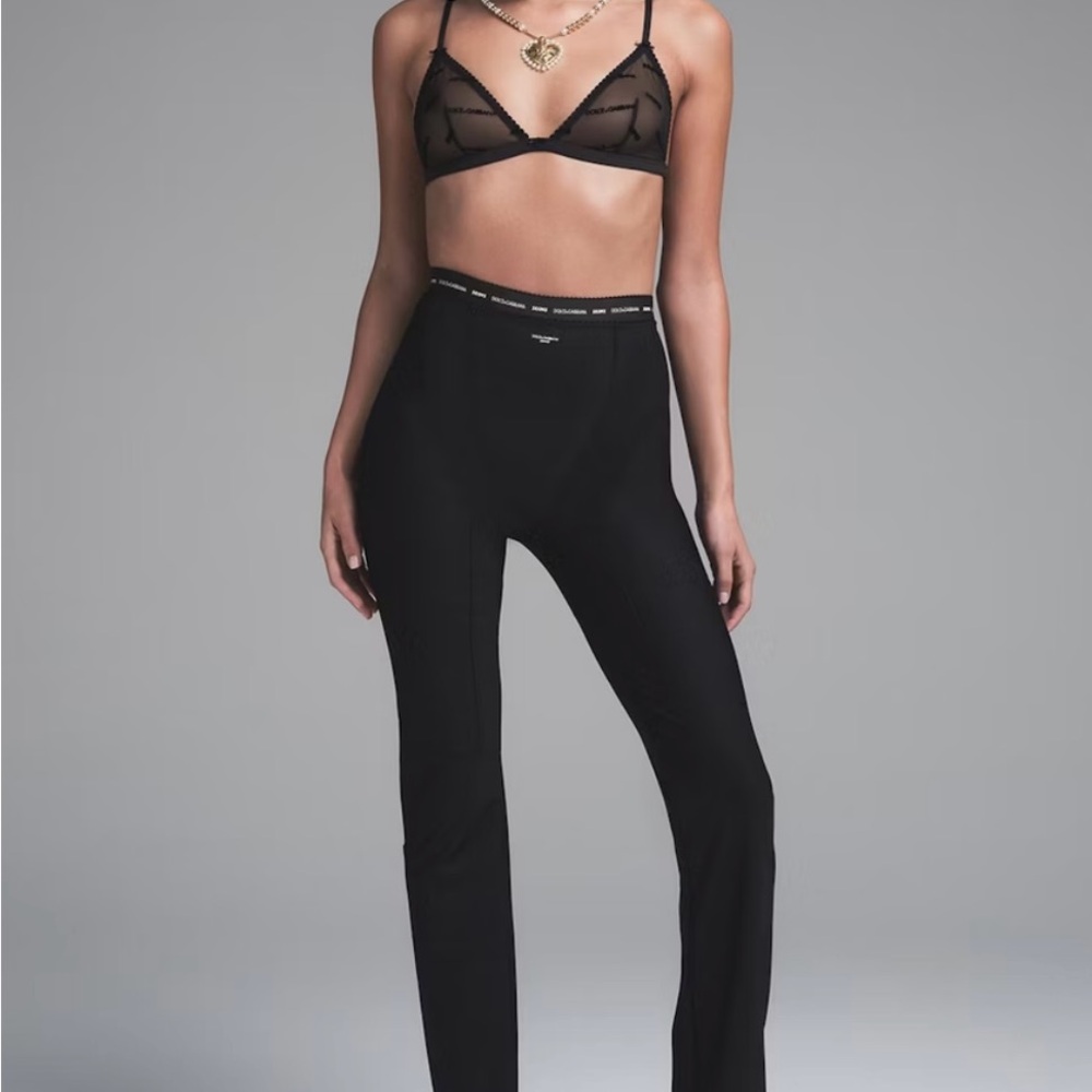Skims Dolce & Gabbana body pants in black onyx